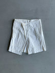 PLANTATION ISSEY MIYAKE - 1990s WRAP STYLE LINEN SHORTS
