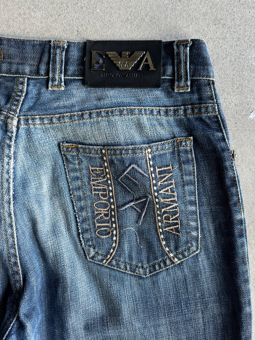 EMPORIO ARMANI - 2000s STRAIGHT FIT JEANS