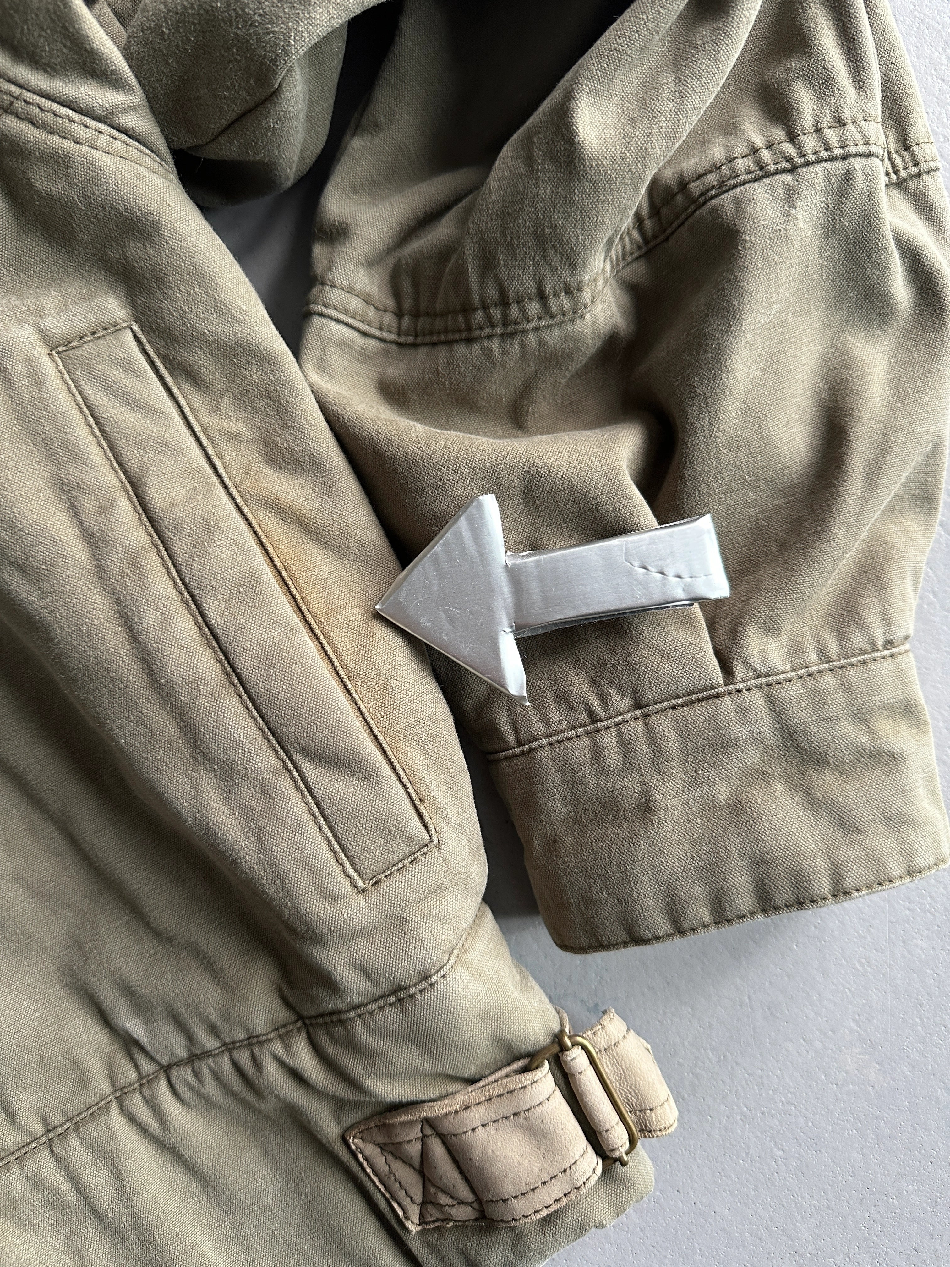 ENRICO COVERI - 1980s FUNNEL NECK BOMBER JACKET