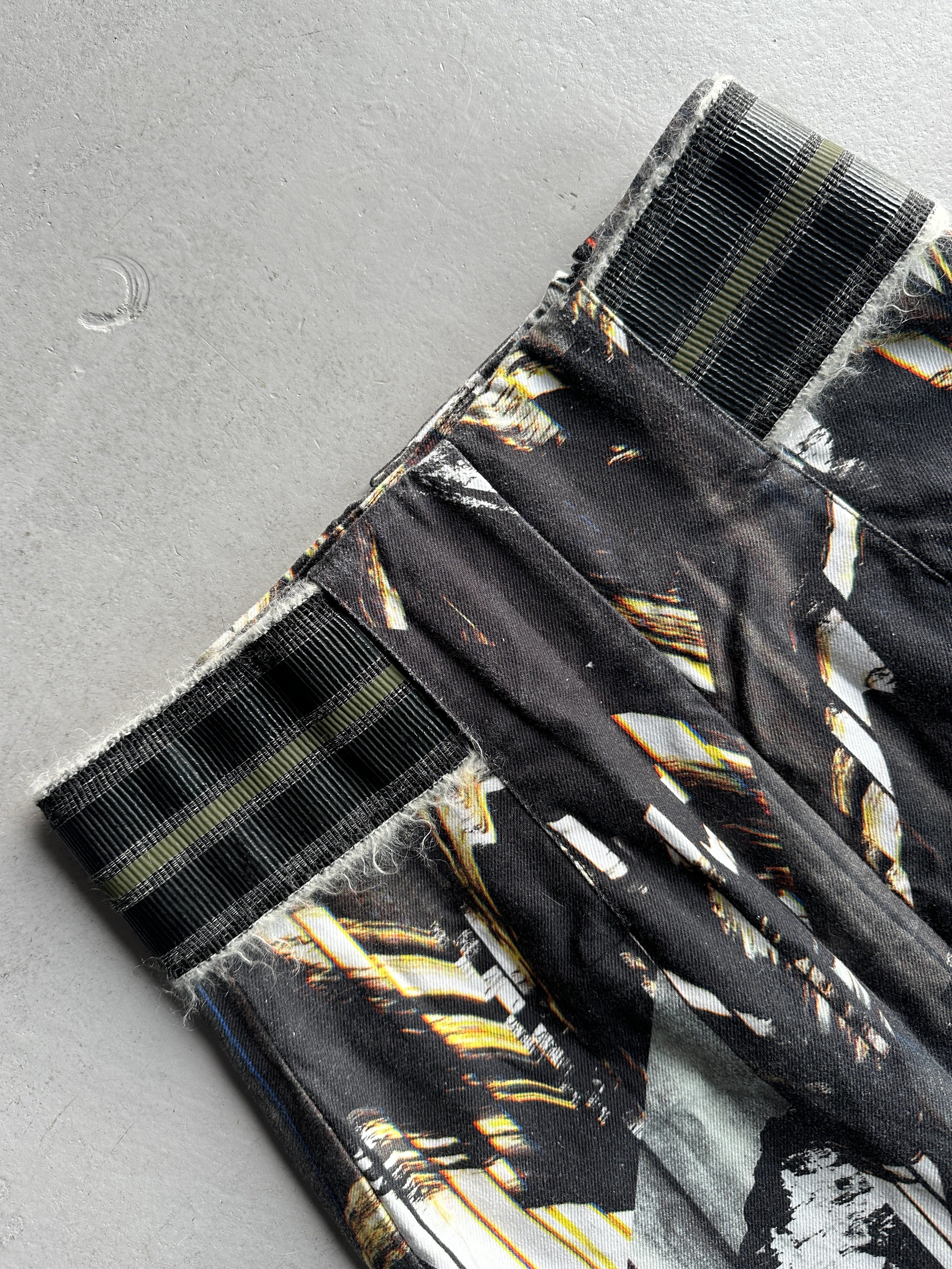 KENZO - F/W 2014 ZIPPED PANEL MINI SKIRT