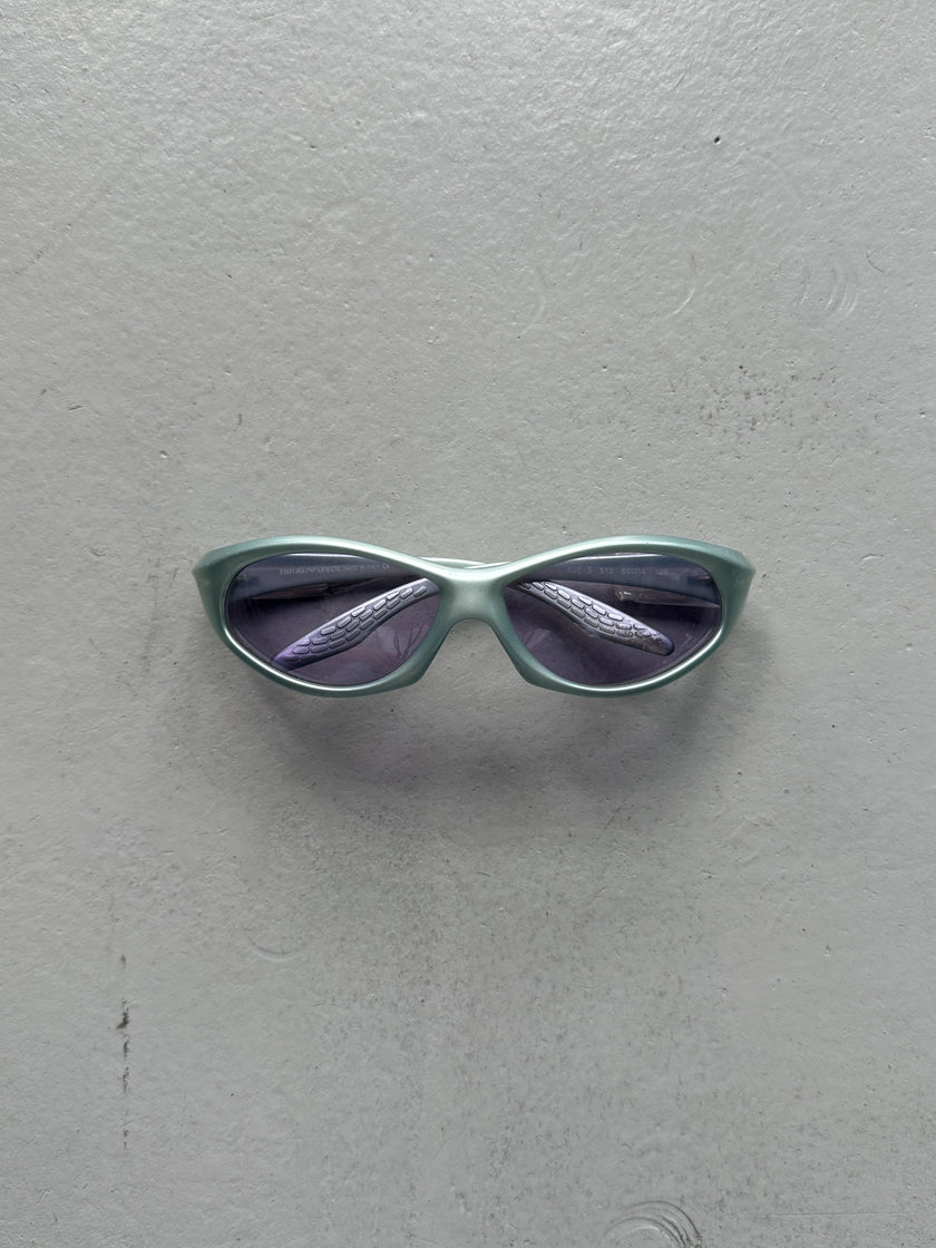 EMPORIO ARMANI -  1990s BIKER SUNGLASSES