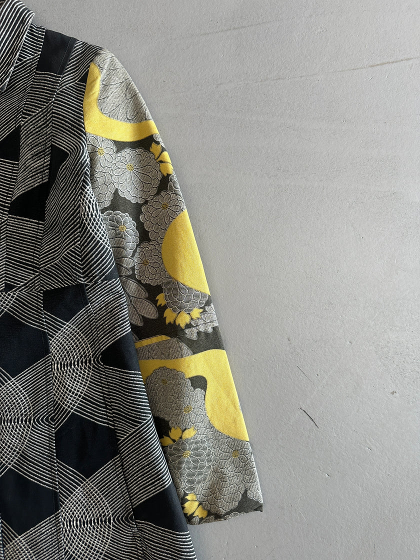 CUSTO BARCELONA - F/W 2002 PANELED LONG JACKET