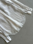 COMME DES GARÇONS - A/W 2010 RUFLLED FRONT SILKY LONG SLEEVE SHIRT