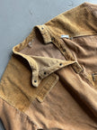 FRENCH LABEL 1990s BOXY FIT JUMPER WITH CORDUROY DETAILS