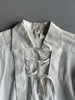 ESCADA - 1980s EMBROIDERED PLEATED BLOUSE