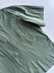 ANTONIO MIRO - 2000s ZIPPED HALF SLEEVE SHIRT