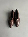 PRADA - 1990s V CUT LOAFERS