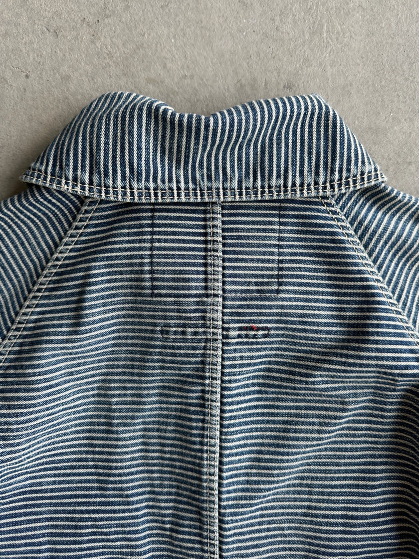 KAPITAL - 1990s BUTTON DOWN STRIPED DENIM DRESS