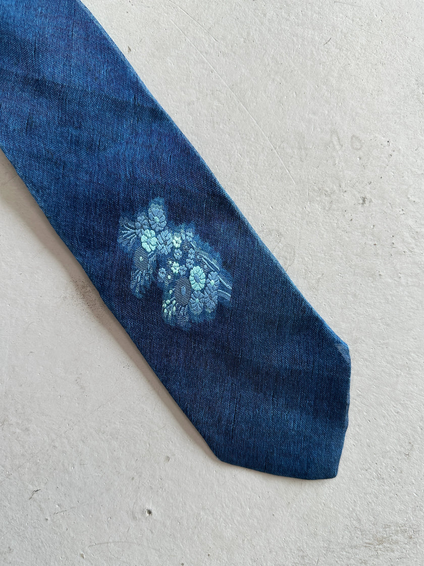 JEAN PAUL GAULTIER - 1990s SILK ORGANZA TIE