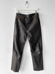 ISSEY MIYAKE MEN - F/W 2000 LEATHER TROUSERS