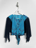 ISSEY MIYAKE PLEATS PLEASE - F/W 2013 CROPPED BUTTERFLY ZIPPED BOLERO