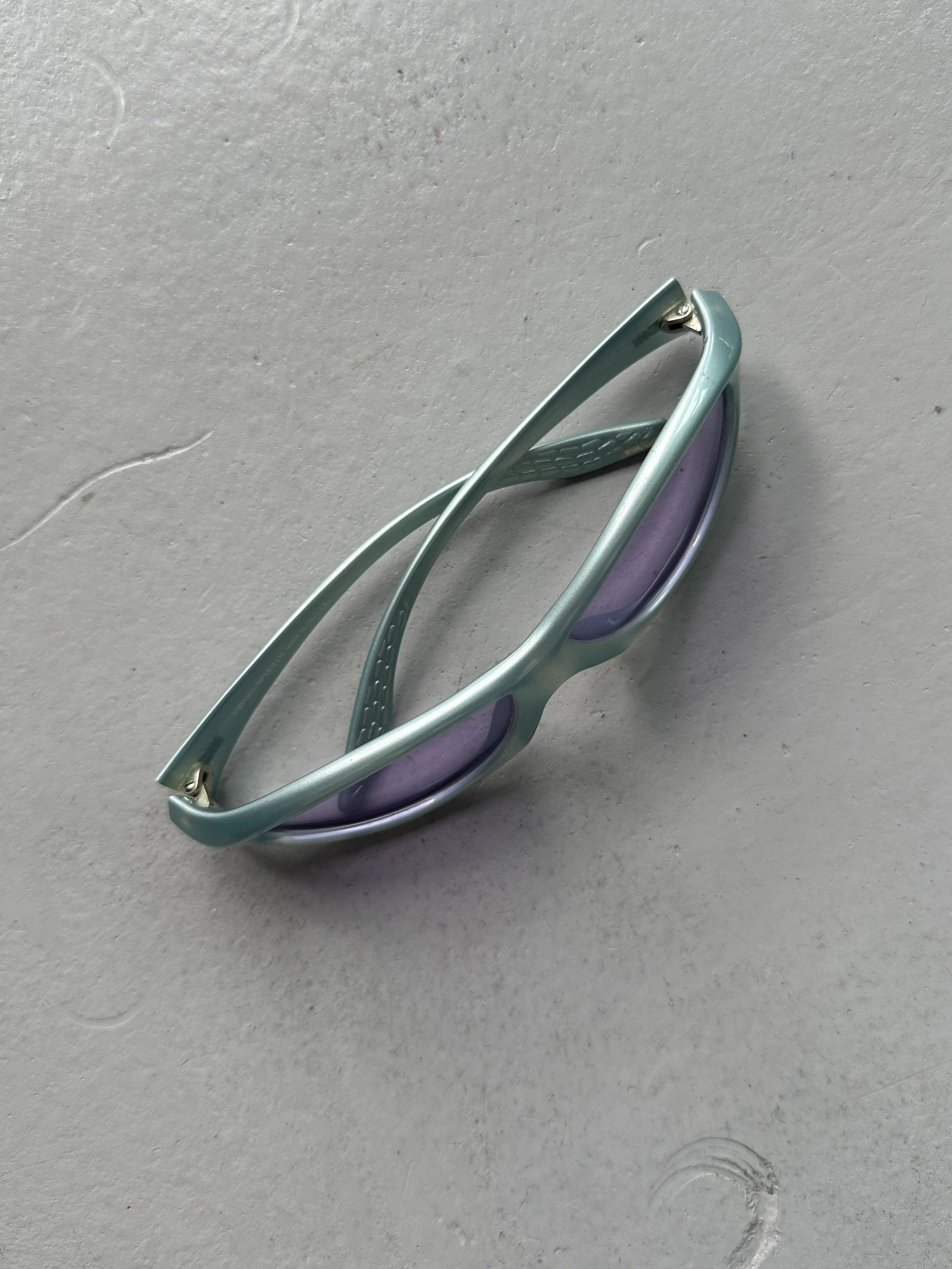 EMPORIO ARMANI -  1990s BIKER SUNGLASSES