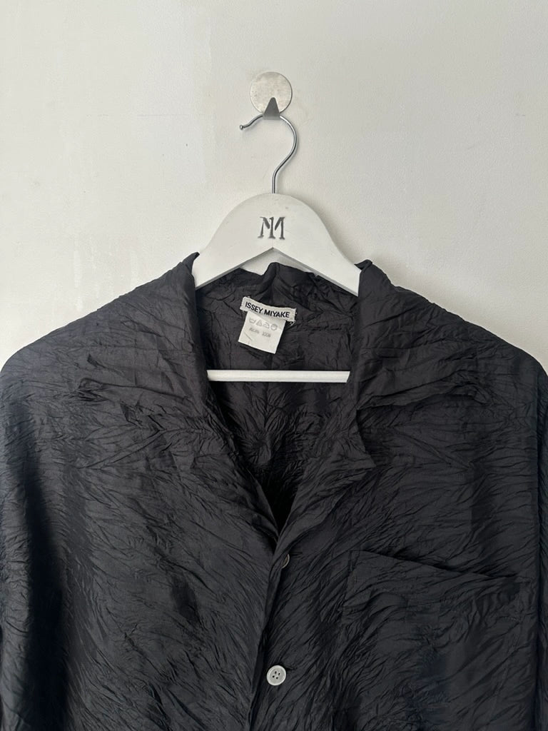 ISSEY MIYAKE - F/W 1992 CRINKLED LONG SLEEVE SHIRT