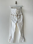 JIMMY TAVERNITI - 1990s CROPPED TROUSERS WITH ZIP OFF WAIST PANEL