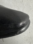 ISSEY MIYAKE - 1980s SCULPTURAL SQUARE TOE LOAFERS