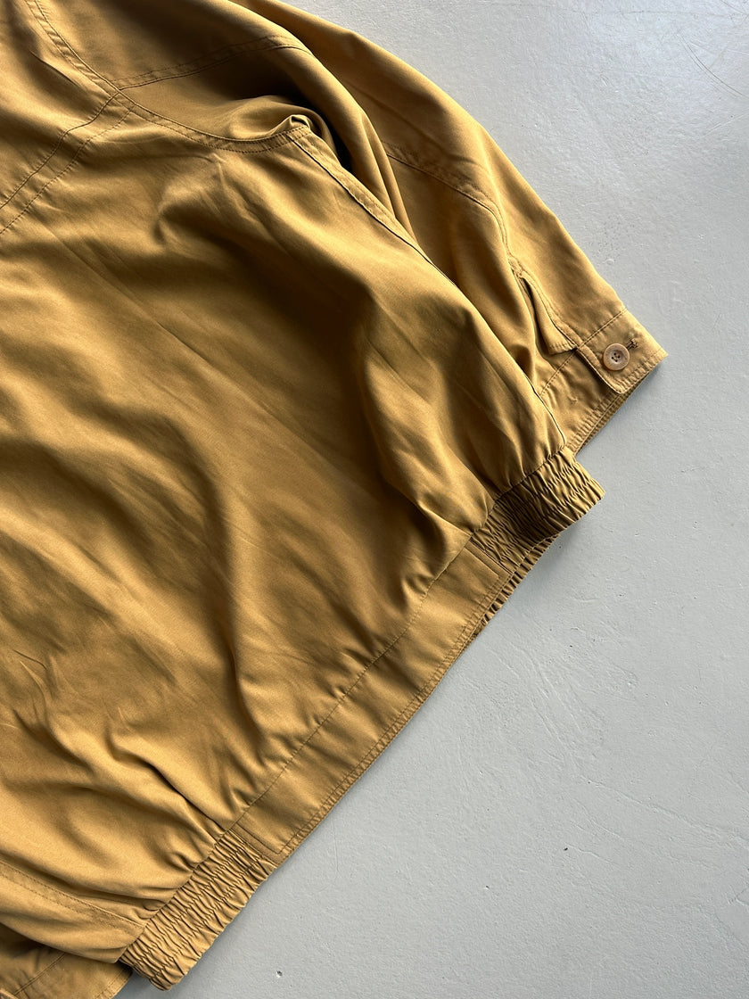 PAUL SMITH - 1990s FUNNEL NECK LIGHT BOMBER JACKET