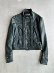 JOHN GALLIANO - 1990s LEATHER JACKET