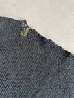 ICEBERG BY J.C. DE CASTELBAJAC - 1980s DISTRESSED COLLAR KNIT JUMPER