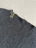 ICEBERG BY J.C. DE CASTELBAJAC - 1980s DISTRESSED COLLAR KNIT JUMPER
