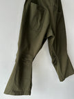 YOHJI YAMAMOTO Y'S - late 1990s CURVED LEG CAPRI TROUSERS