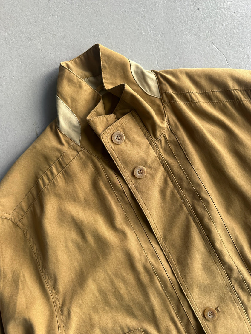 PAUL SMITH - 1990s FUNNEL NECK LIGHT BOMBER JACKET