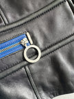 GIANFRANCO FERRÉ - 1990s BIKER LEATHER JACKET