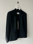 GAETANO NAVARRA - 1990s TAILORED BLAZER WITH PEARL BUTTONS