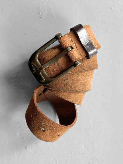 ARMANI JEANS - early 2000s SUEDE BELT