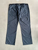 BIKKEMBERGS - 2008 REGULAR FIT TROUSERS WITH LEATHER BACK BELT