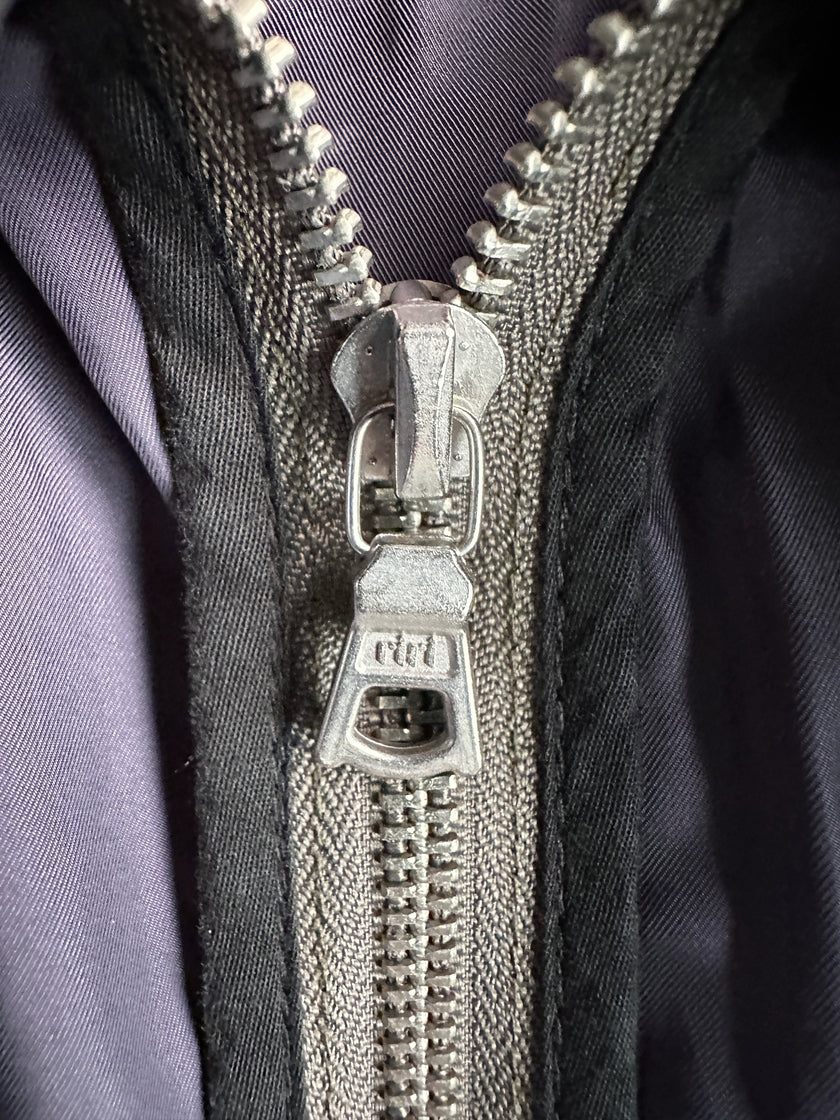 DRIES VAN NOTEN - F/W 2014 LAYERED JACKET WITH ZIP RUNNING FROM SLEEVE TO BACK