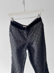 EMPORIO  ARMANI F/W 2004 LOW WAIST SATIN TROUSERS