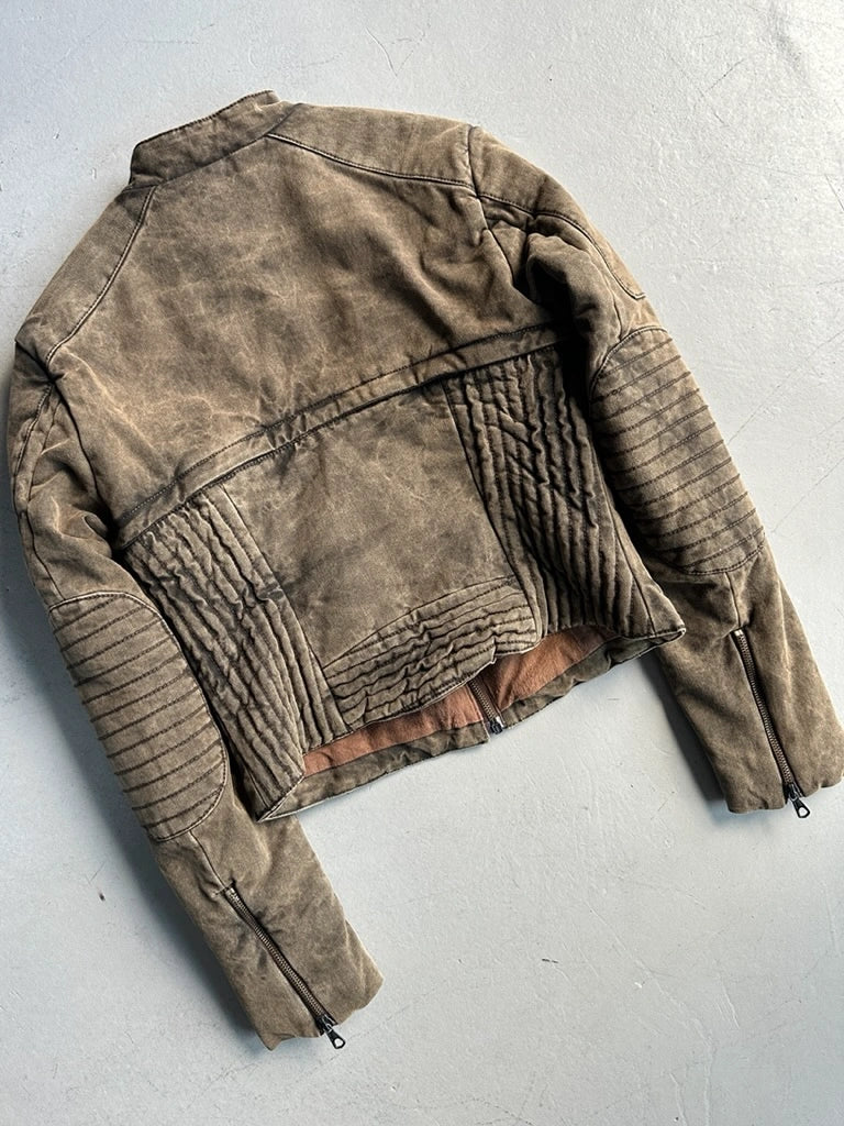 ITALIAN LABEL early 2000s CONVERTIBLE CORSET STYLE JACKET