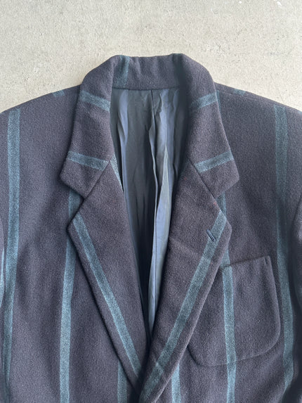 ISSEY MIYAKE - 1990s OVERSIZED BLAZER WITH CONTRASTING STRIPES