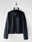 GIANFRANCO FERRÉ - S/S 2008 STRAIGHT FIT JACKET WITH OVERSIZED THROAT FLAP