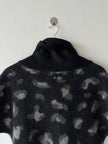 DANIELE ALESSANDRINI - 2000s FUZZY KNIT LONG VEST TOP