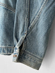 MARITHÉ + FRANÇOIS GIRBAUD - 1980s STONE WASHED DENIM JACKET