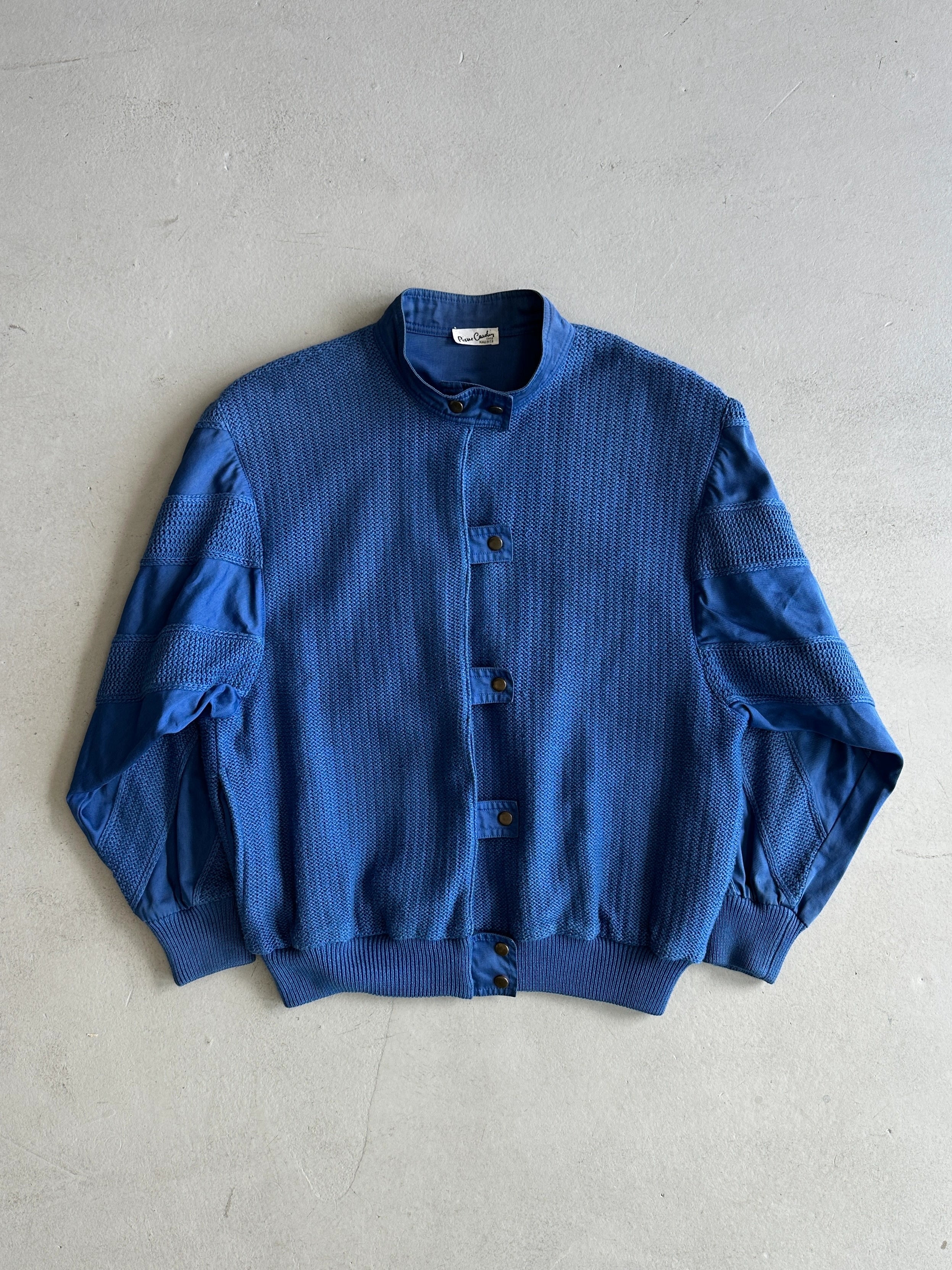 PIERRE CARDIN - 1970s KNIT BOMBER JACKET
