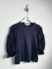 COMME DES GARÇONS - S/S 2008 RUCHED PUFF SLEEVE TOP