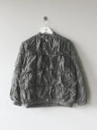 LAURA BIAGIOTTI - 1980s CRINKLED SILK PADDED JACKET