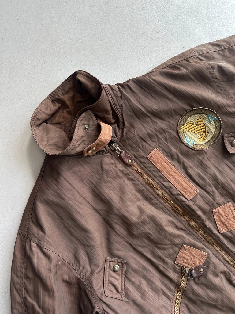EMPORIO ARMANI F/W 1988-1989 AVIATOR BOMBER JACKET