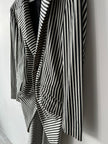 ISSEY MIYAKE - F/W 1995 TAILCOAT STRIPED BLAZER