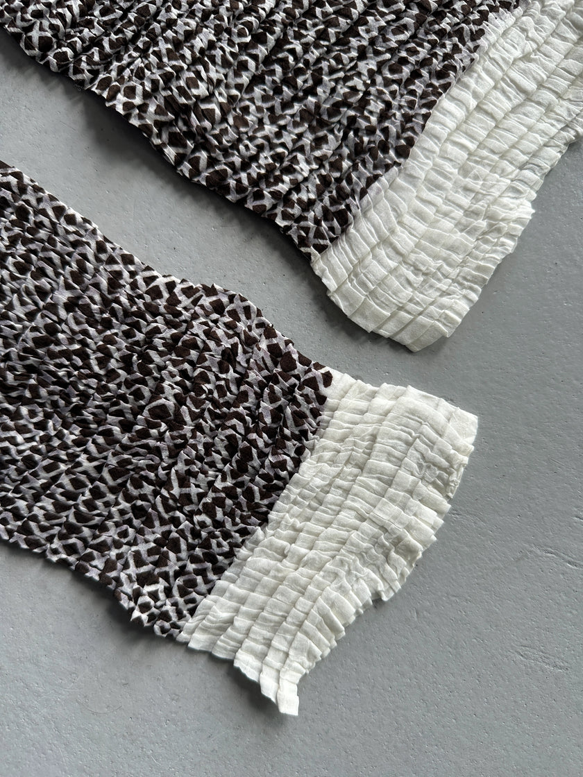 ISSEY MIYAKE - F/W 1998 CROP FIT LONG SLEEVE TOP