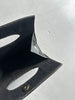 1990s CUT OUT HANDLE LEATHER BAG