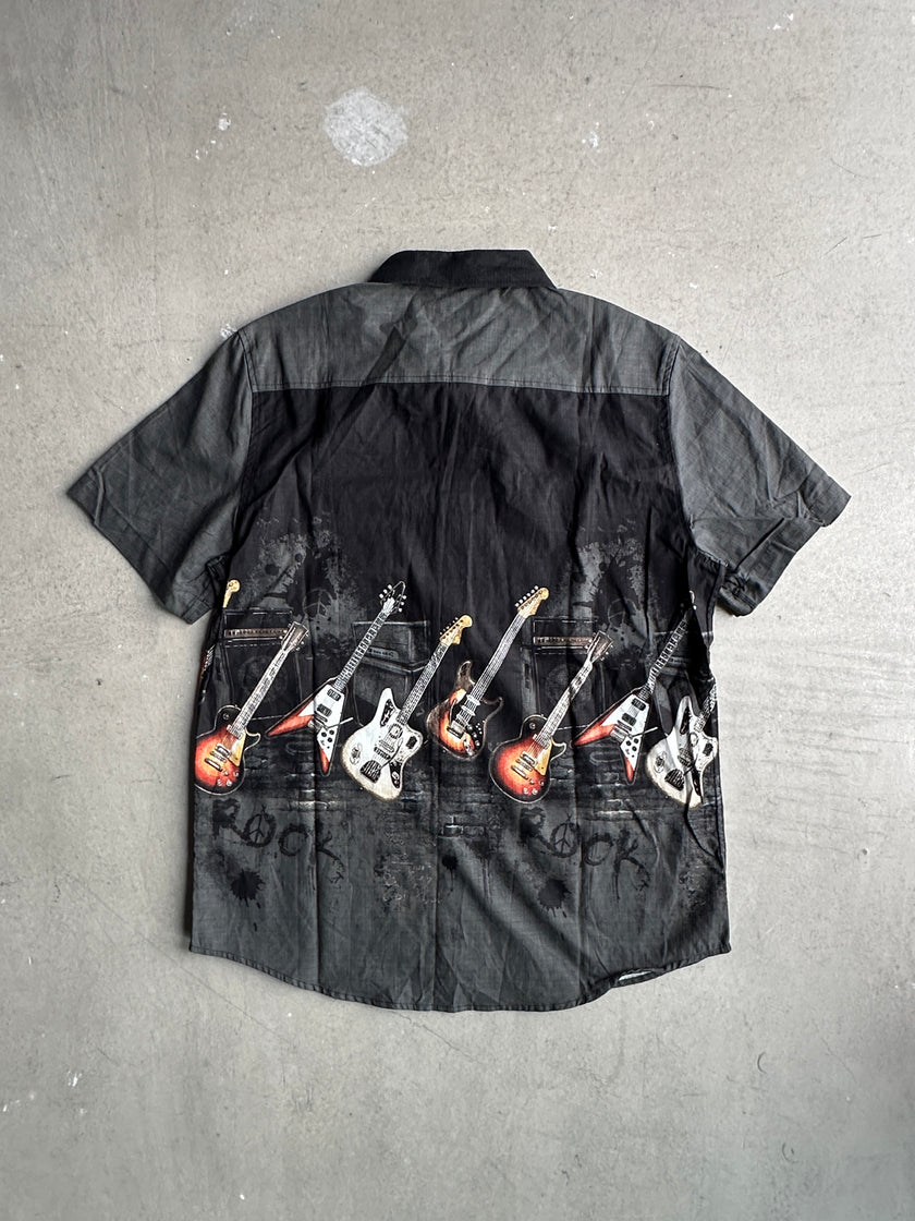 1990s HALF SLEEVE PRINTED SHIRT