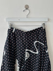LOEWE - S/S 2018 POLKA DOT CULOTTES TROUSERS WITH SIDE PLEATS