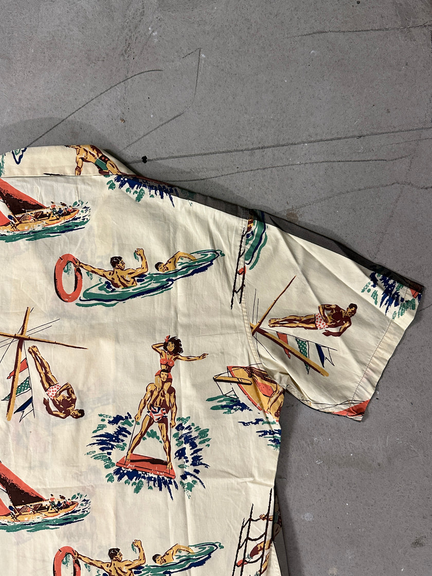 JUNYA WATANABE- COMME DES GARÇONS - SS 2003 ARCHIVE HAWAIIAN MOON SHIRT