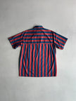 CHRISTIAN DIOR - 1990s STRIPED HALF SLEEVE SHIRT