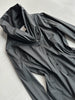 1990s EXTRA WIDE COLLAR BUTTONED BLOUSE