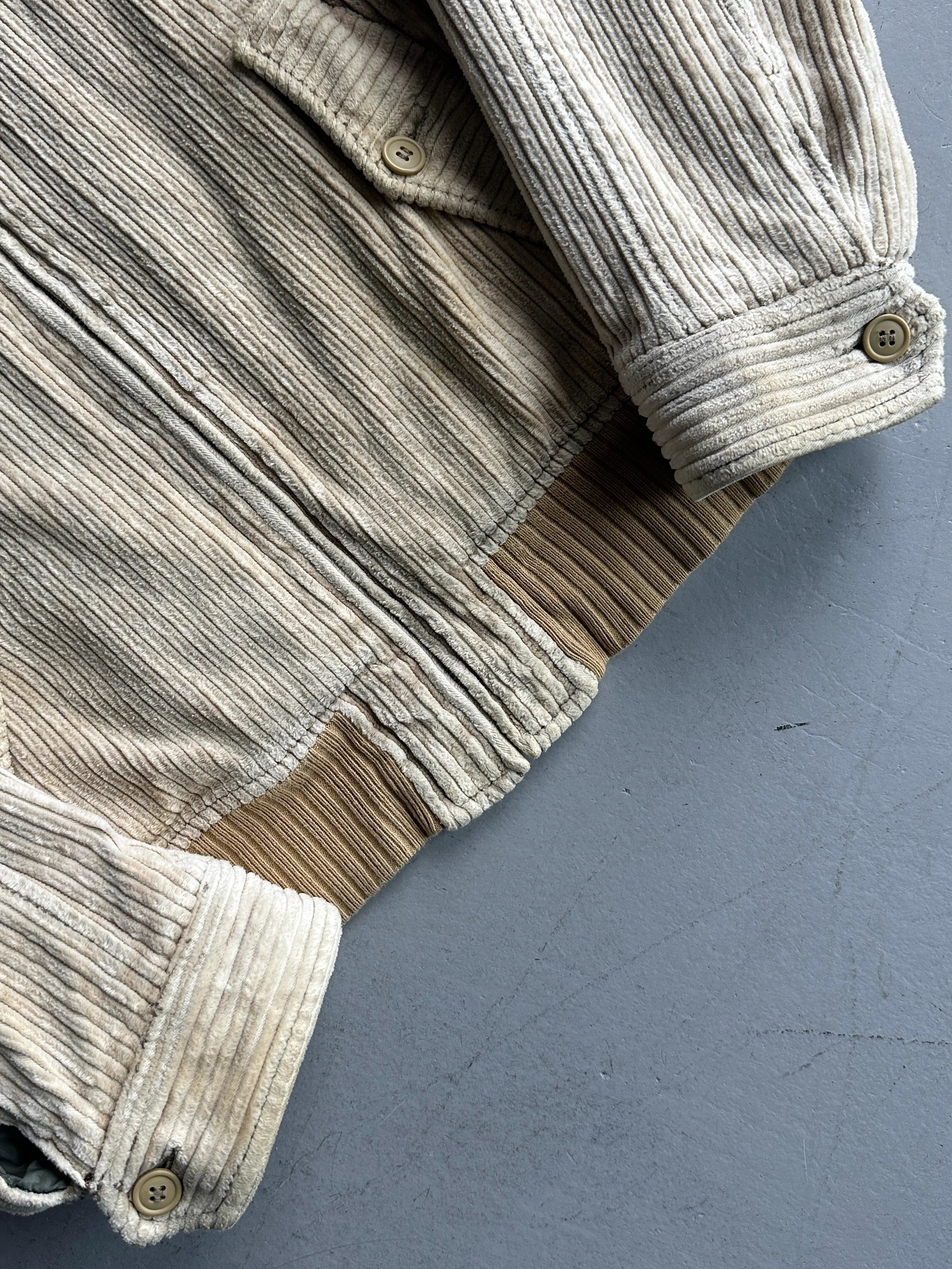 DIESEL - 2000s CORDUROY BOMBER JACKET