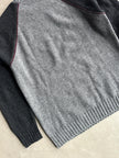 ARMANI JEANS - 1990s ROUND NECK KNIT JUMPER